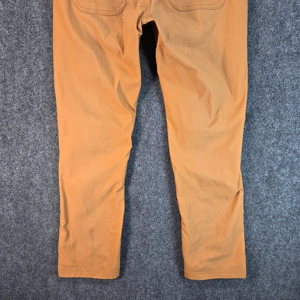 Prana Halle II Hiking Pants Womens 10 Tan Straight Fit Outdoor Trail Utility - Picture 11 of 16
